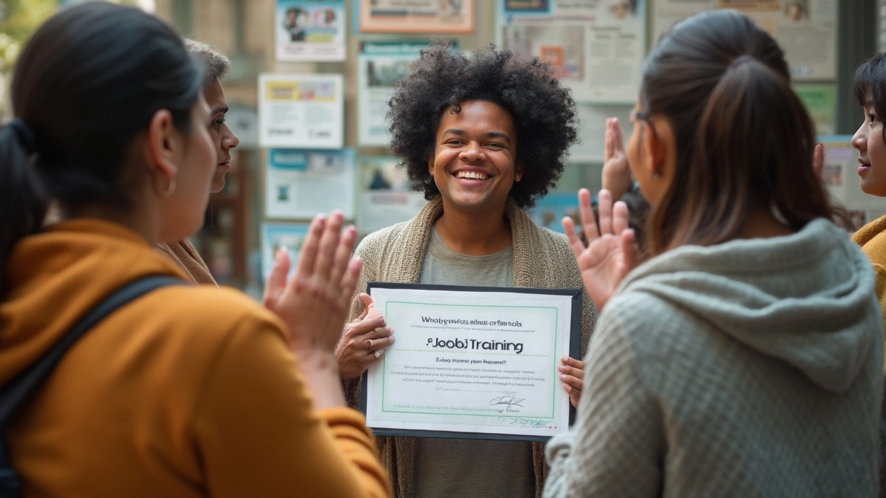 Job Training and Long-Term Stability