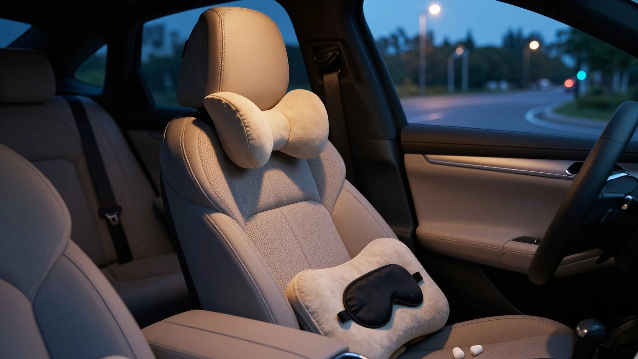 How to Sleep Sitting Up in a Car: Safety, Comfort & Stealth Tips