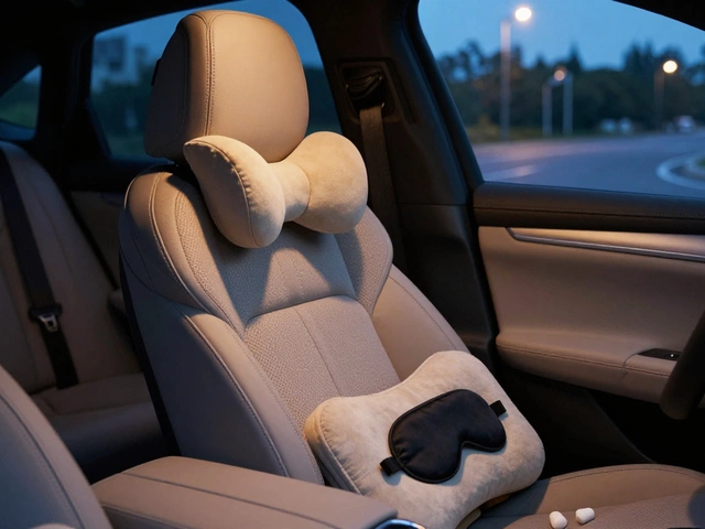 How to Sleep Sitting Up in a Car: Safety, Comfort & Stealth Tips